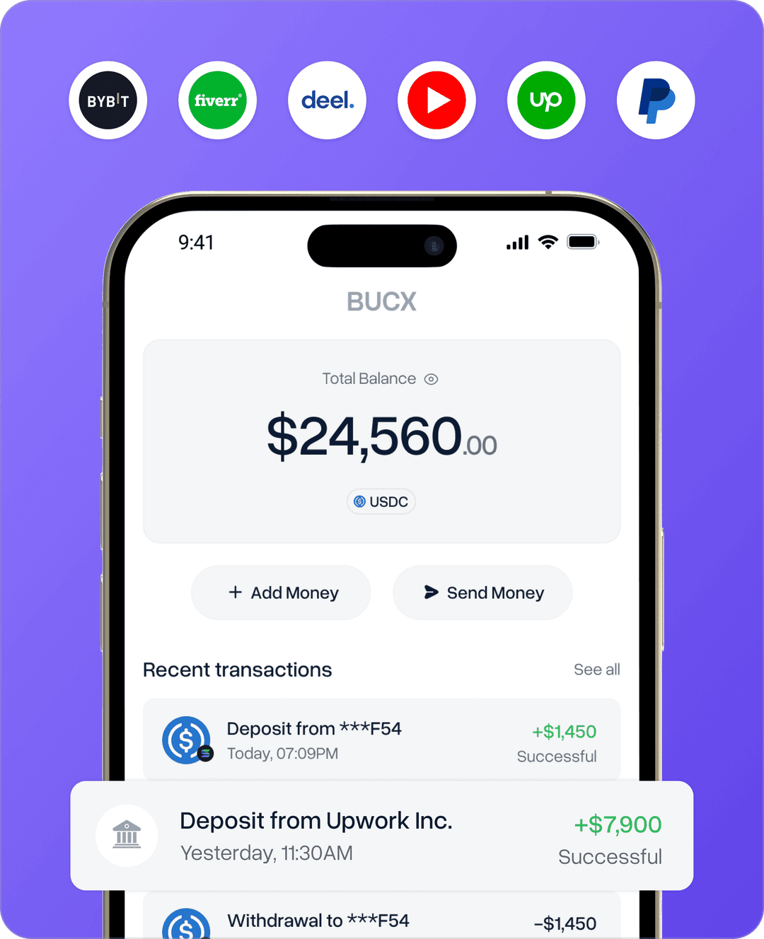 Bucx Banking Interface